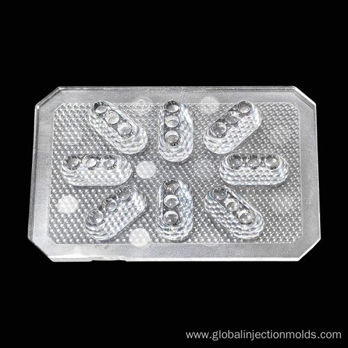 Highly transparent plastic parts transparent injection mold